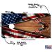 American Eagle Beer Pong Toss Cornhole Board Wraps - Set of 2 | Cornhole Decals for Boards | Cornhole Skins (Wraps Only) - Buy Online on SooperMarket.com