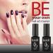 Kodi Professional Rubber Top & Base Gel Set | 12ml 0.42 oz | Long Lasting Nail Polish Kit | Non-Toxic & Scentless | Easy to Use | Cure Under LED/UV Lamp - Buy Online on SooperMarket.com