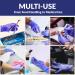 Klex Nitrile Exam Gloves - Medical Grade, Powder & Latex Free, Food Safe, Lavender - 100, 300, 1000 Count - S M L XL - Medium Size - Buy Online on SooperMarket.com
