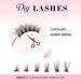 Glowingwin Wispy Cat Eye Half Lashes - 10 Pairs of Handmade Soft Corner False Eyelashes for Natural, Reusable, and Fluffy Look - 3/4 Strip Faux Mink Half Lashes-C - Buy Online on SooperMarket.com