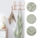 Shop Soft & Breathable Hillhill Cotton Breastfeeding Cover - Still Towel Snack Apron for Moms | Portable Nursing Gift in Blue & Greyish Green - Buy Online on SooperMarket.com