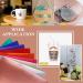 HTVRONT Matte Metallic Vinyl Sheets - 9 PCS 12x12 Permanent Adhesive for Cricut & Silhouette - Buy Online on SooperMarket.com