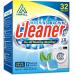 HIWILL Washing Machine Cleaner Effervescent Tablets, 32 Solid Deep Cleaning Tablet, Triple Decontamination Natural Biological Formula, for All Machines Including HE, No More Stinky Grimy Washer