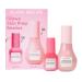 Glow Recipe - Glowy Skin Prep Besties - Watermelon Niacinamide Dew Drops (40ml) + Guava Vitamin C Eye Gel Treatment (15ml) - Hydrating Skin Glow Serum & Under Eye Brightener for Dark Circles (1 Kit)