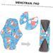 6pcs Reusable Bamboo Panty Liners - Washable Maternity & Menstrual Pads - Buy Online on SooperMarket.com
