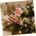 HOLIDYOYO 75 Pcs Lollipop Paper Card Elk Reindeer Candy Holder Xmas Lollipops Sweets for Lollpop - Buy Online on SooperMarket.com