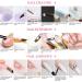 4.23oz Professional Crystal Clear Acrylic Nail Powder for French Manicure Extension - Buy Online on SooperMarket.com