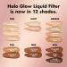e.l.f. Halo Glow Liquid Filter Complexion Booster For A Glowing Soft-Focus Look & Halo Glow Contour Beauty Wand Liquid Contour Wand For A Naturally Sculpted Look Buildable Formula - Buy Online on SooperMarket.com