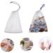 MUSISALY 80 Pcs Soap Bag Soap Net Foaming Net Face Scrubber Facial Cleaning Soap Bag Sulphur Soap Nylon - Buy Online on SooperMarket.com