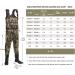 HISEA Neoprene Chest Waders with Boots - Truetimber Drt Camo, Size 11 | Men's Duck Hunting Waders - Buy Online on SooperMarket.com