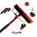 Window Cleaning Pole Elescopic Extension Cleaning Pole Carbon Fiber Telescopic Rod Photovoltaic Panel Cleaning Equipment For Trucks Windows Window Glass Wall 35cm Brush Head 12M/39FT - Buy Online on SooperMarket.com