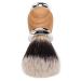 Handmade Mini Beard Brush & Men's Razor Brush - Professional Wooden Handle for Home Salon - Buy Online on SooperMarket.com