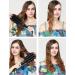 3 Barrel Hair Tools Curling Iron 25mm Ceramic Hair Waver Curler - Fast Heating Curling Wand (Black) - Buy Online on SooperMarket.com