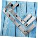 Cabilock 2pcs Over Door Towel Rack Metal Cloth Hooks Over The Door Hook Coat Hook Clothes Hook On The Door 21.3*12.4cmx2pcs As Shownx2pcs - Buy Online on SooperMarket.com