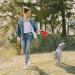 Etaccu Rollerin Retractable Dog Leash - 5m One-Button Block Reflective Non-Slip Handle for Small/Medium Dogs up to 20kg - Red - Buy Online on SooperMarket.com