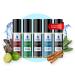 Men's Top 5 Cologne Impressions (Generic Versions of Designer Fragrance) Sampler Gift Set of 5 10ml Roll-ons Long-lasting oils