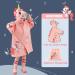 Kids XL Unicorn Raincoat for Girls & Boys | Waterproof Rainsuit | Toddler Poncho | 3D Cartoon Children Rainwear | Size XL/125-140 CM - Buy Online on SooperMarket.com