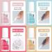 Jelly Nude Acrylic Dipping Powder System Essentials KitLiquid Glue Set Steps 1-4 Base Coat Activator Top Brush Saver Long Lasting and No Nail Lamp Needed for French Nails - Buy Online on SooperMarket.com