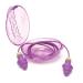 Rockets(R) Reusable Earplugs Corded Bulk - Plastic Case 27 dB NRR One-Size Box of 50