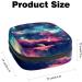 Anna Cowper Nebula Planets Sanitary Napkin Storage Bag - Portable Period Bag for Women and Teens - Multi-colored Design - 1Pcs - Buy Online on SooperMarket.com