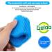 Silicone Sponge Dish Washing Kitchen Gadgets Brush (3 Pack) Blue+Grey+Green - Geloo - Buy Online on SooperMarket.com