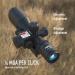 Pinty 2.5-10x40 Tactical Rifle Scope with Red Laser Combo - Green Lens - Buy Online on SooperMarket.com