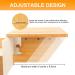 Hooxincci Cat Window Perch - Durable Bamboo Hammock for Indoor Cats - Buy Online on SooperMarket.com