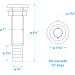 Seachoice 3/4 ID Polypropylene Extra Long Thru-Hull Connector - White Finish - Buy Online on SooperMarket.com