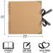 8x8 Inch DIY Scrapbook Album - Perfect for Wedding, Anniversary, and Family Photos - Buy Online on SooperMarket.com
