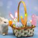 Easter Bunny Ears Cupcake Toppers Glitter Cake Decorations - Buy Online on SooperMarket.com