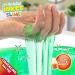 Inke Bath Slime Dino Set - 10x100g Neon Green Bathing Powder with Vitamin E & Cola Aroma - Gigantic Glibber Mucus Fun for Kids - Buy Online on SooperMarket.com