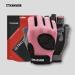 KANSOON Breathable Fingerless Workout Gloves for Women and Men - Pink Medium - Buy Online on SooperMarket.com