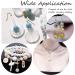 PandaHall 2000pcs Jewelry Head Pins - Iron Flat Head Beading Pins for DIY Earrings & Bracelets - 5 Colors, 0.78/1.18/1.37/1.81 Inch - Buy Online on SooperMarket.com