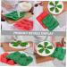 Didiseaon 2pcs Christmas Baking Molds Christmas Silicone Mold Christmas Cake Pan Santa Claus Cake Mold Fruit Tart Mold Silicone Candle Mold Ice Cubes Trays Dessert Silicone Candy Mini Fudge - Buy Online on SooperMarket.com