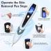 Aceshop Skin Tags Removal Pen Professional Mole Remover Pen Kit with 9 Strength Levels & Replaceable Needles USB Rechargeable Mole Remover Pen Kit Plasma Pen for Wart Freckle Nevus (White) - Buy Online on SooperMarket.com