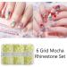 1Box Mixed Nails Art Decorations 3D Beads Nail Easy Installation And Removal Add Charm To Your Nail Nail Supplies Purple - Buy Online on SooperMarket.com