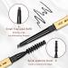 Dual-Sided Grey Eyebrow Pencil - Sweatproof, Fine Tip Brow Pen with Combs | Rapid, Precise Brow Definition - Buy Online on SooperMarket.com