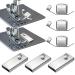 6 Pieces Magnetic Sewing Machine Seam Guide  Magnetic Sewing Supplies for Quilting Tools and Accessories for G20S and MG1 Sewing Machines