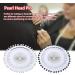 Round Pearl Head Straight Hijab Pins Set - 40 Pcs Black Safety Scarf Pins for Women & Girls - Buy Online on SooperMarket.com