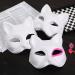 Buy Holidyoyo Unmalte Cat Masks - 30 Blank Half Masks for DIY Halloween & Parties | Customizable Paintable Masquerade Masks - Buy Online on SooperMarket.com