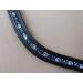 Gl cksHucke Deep Blue Curved Browband for Horses | Softly Padded Shetty Leather - Premium Quality - Buy Online on SooperMarket.com