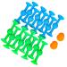 Silicone Suction Cup Darts Sucker Toys Decompression Sucker Toy Soft Silicone Dart Set Throwing Game Darts for Indoor and Outdoor Competitive Games (18Pcs for Big Size)