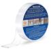 ZMUAXUAN Strong Nano Double Sided Tape Heavy Duty Mounting Clear Removable Sticky Adhesive Strips No Damage Wall Waterproof Reusable Thick Gel Grip Washable for Hanging Picture Poster Carpet Photo 1 - Buy Online on SooperMarket.com