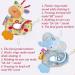 Baby Rattles and Teething Toys for Newborns - Elephant Baby Rattle with Teether (4PCS) - Buy Online on SooperMarket.com