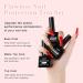 LKE Gel Nail Polish Kit | 72W UV Lamp, 6 Classic Red Colors, Glossy & Matte Top/Base Coat | Manicure DIY Gifts Set for Women - Buy Online on SooperMarket.com