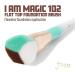 Juvia's Place I Am Magic 102 Flat Top Foundation Brush - Flawless Makeup Blending Tool for Face & Body | Soft Dense Full Coverage Brush for Liquid Powder Cream & Blush - Travel Friendly - Buy Online on SooperMarket.com