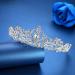 Tiara Crown Crystal Rhinestone Bridal Princess Headband with Comb for Women Bridal Party Wedding Birthdays Anniversaries - Buy Online on SooperMarket.com