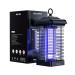 Gaiatop Bug Zapper Outdoor, 4000V 18W Mosquito Zapper Outdoor with 5ft Power Cord, Waterproof Electric Insect/Fly Trap Zapper Killer for Home Backyard Garden Patio - Black MO-004