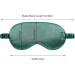Faux Silk Eye Shade & Hair Scrunchy Set | Breathable Sleep Mask with Drawstring Pouch - Perfect for Travel & Relaxation - Buy Online on SooperMarket.com