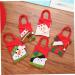 ABOOFAN 2pcs Hand Adorable Pouch Sweets for Candy Christmas Decor Bags Xmas Party Exquisite Non-woven 22x15cm Assorted Color 5 - Buy Online on SooperMarket.com